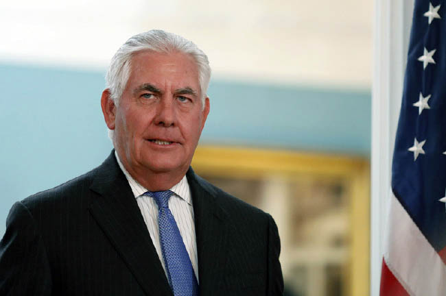 US will Eradicate Terrorism, with or without Pakistan: Tillerson